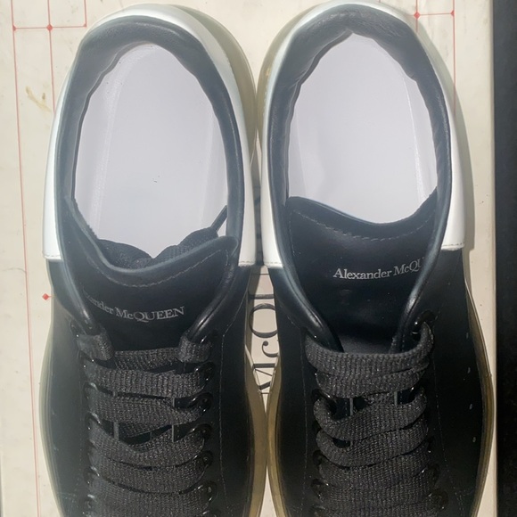 Alexander McQueen WMNS oversied transparent-sole sneakers. Sz. 38.5/8WMNS(us) - Picture 3 of 7